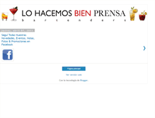 Tablet Screenshot of lohacemosbien.blogspot.com