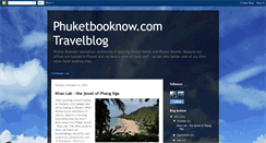 Desktop Screenshot of phuketbooknow.blogspot.com