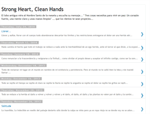 Tablet Screenshot of cleanhands.blogspot.com