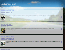 Tablet Screenshot of exchangepenn.blogspot.com