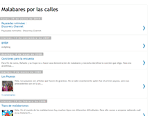 Tablet Screenshot of malabaresxlascalles.blogspot.com