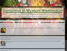 Tablet Screenshot of gardeninginwesternwashington.blogspot.com