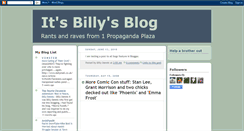 Desktop Screenshot of billydennis.blogspot.com