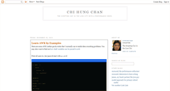 Desktop Screenshot of chihungchan.blogspot.com