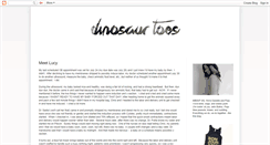 Desktop Screenshot of dinosaurtoes.blogspot.com