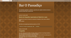 Desktop Screenshot of bar-o-passadico.blogspot.com