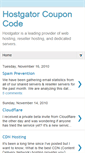 Mobile Screenshot of hostgatorlatestcoupon.blogspot.com