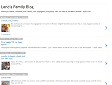 Tablet Screenshot of landisblog.blogspot.com