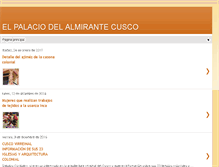 Tablet Screenshot of casadelalmirantecusco.blogspot.com