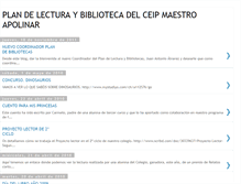 Tablet Screenshot of maestroapolinar.blogspot.com