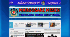 Desktop Screenshot of margosarimesin.blogspot.com