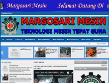 Tablet Screenshot of margosarimesin.blogspot.com