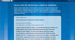 Desktop Screenshot of facultaddemedicinacampuszamora.blogspot.com
