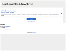 Tablet Screenshot of cashforcarslongislandny.blogspot.com