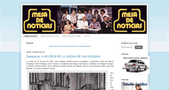 Desktop Screenshot of lamesadenoticias.blogspot.com