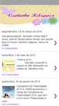 Mobile Screenshot of cantinhoreligioso-juliana.blogspot.com