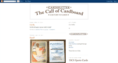 Desktop Screenshot of callcardboard.blogspot.com