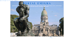 Desktop Screenshot of portalemigrados.blogspot.com