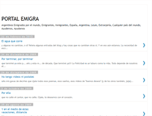 Tablet Screenshot of portalemigrados.blogspot.com
