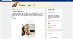 Desktop Screenshot of food-forever.blogspot.com