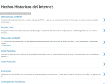 Tablet Screenshot of hechoshistoricosdelinternet.blogspot.com
