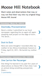 Mobile Screenshot of moosehillnotebook.blogspot.com