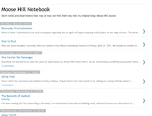 Tablet Screenshot of moosehillnotebook.blogspot.com