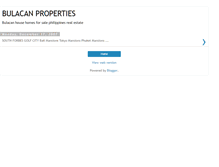 Tablet Screenshot of houseandlot-bulacan.blogspot.com