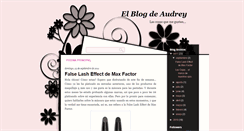 Desktop Screenshot of elblogdeaudrey-audrey.blogspot.com