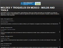 Tablet Screenshot of moldesmexico.blogspot.com