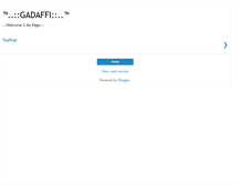 Tablet Screenshot of gadafi.blogspot.com