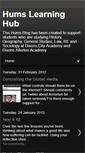 Mobile Screenshot of humslearninghub.blogspot.com