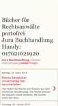 Mobile Screenshot of anwaltsliteratur.blogspot.com