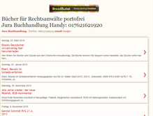 Tablet Screenshot of anwaltsliteratur.blogspot.com