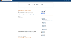 Desktop Screenshot of icfheavenshaker.blogspot.com