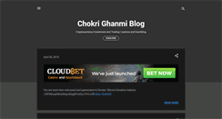 Desktop Screenshot of chokri29.blogspot.com