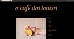 Desktop Screenshot of ocafedosloucos.blogspot.com