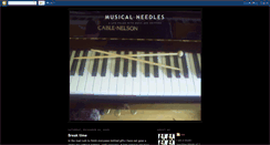 Desktop Screenshot of musicalneedles.blogspot.com