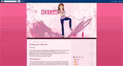 Desktop Screenshot of modern-diva.blogspot.com