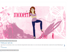 Tablet Screenshot of modern-diva.blogspot.com