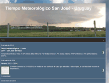 Tablet Screenshot of climasanjoseuruguay.blogspot.com