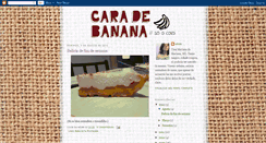 Desktop Screenshot of cara-de-banana.blogspot.com