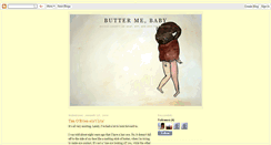 Desktop Screenshot of buttermebaby.blogspot.com