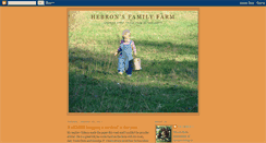 Desktop Screenshot of hebronsfamilyfarm.blogspot.com