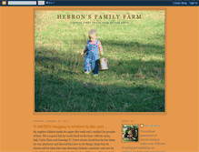 Tablet Screenshot of hebronsfamilyfarm.blogspot.com