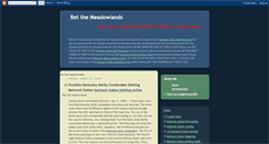 Desktop Screenshot of betthemeadowlands.blogspot.com