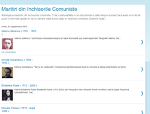 Tablet Screenshot of martirii-inchisorilor.blogspot.com