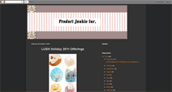 Desktop Screenshot of productjunkie-inc.blogspot.com