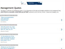 Tablet Screenshot of managementquotes.blogspot.com