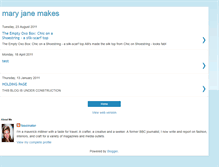 Tablet Screenshot of maryjanemakes.blogspot.com